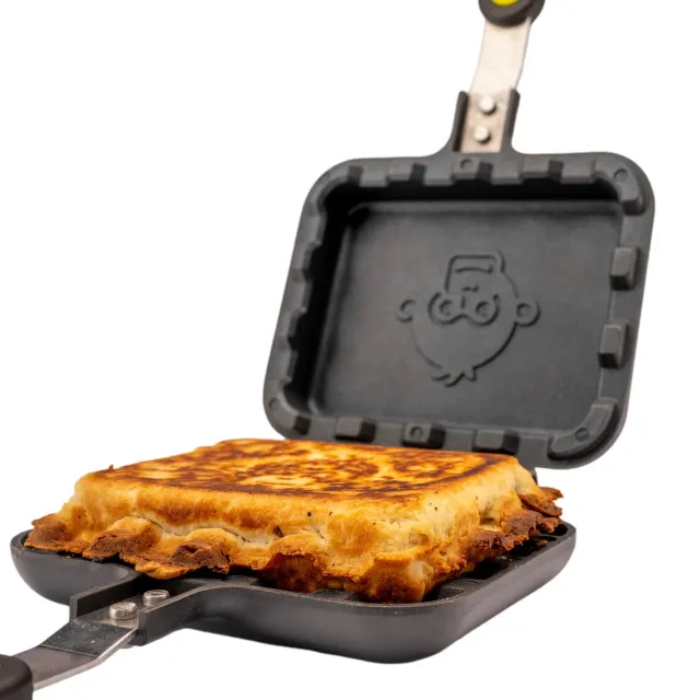 RidgeMonkey CrimPanZee tosti-ijzer met krimprand