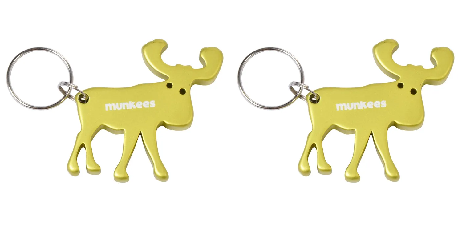 Munkees Eland Sleutelhanger Flesopener Aluminium