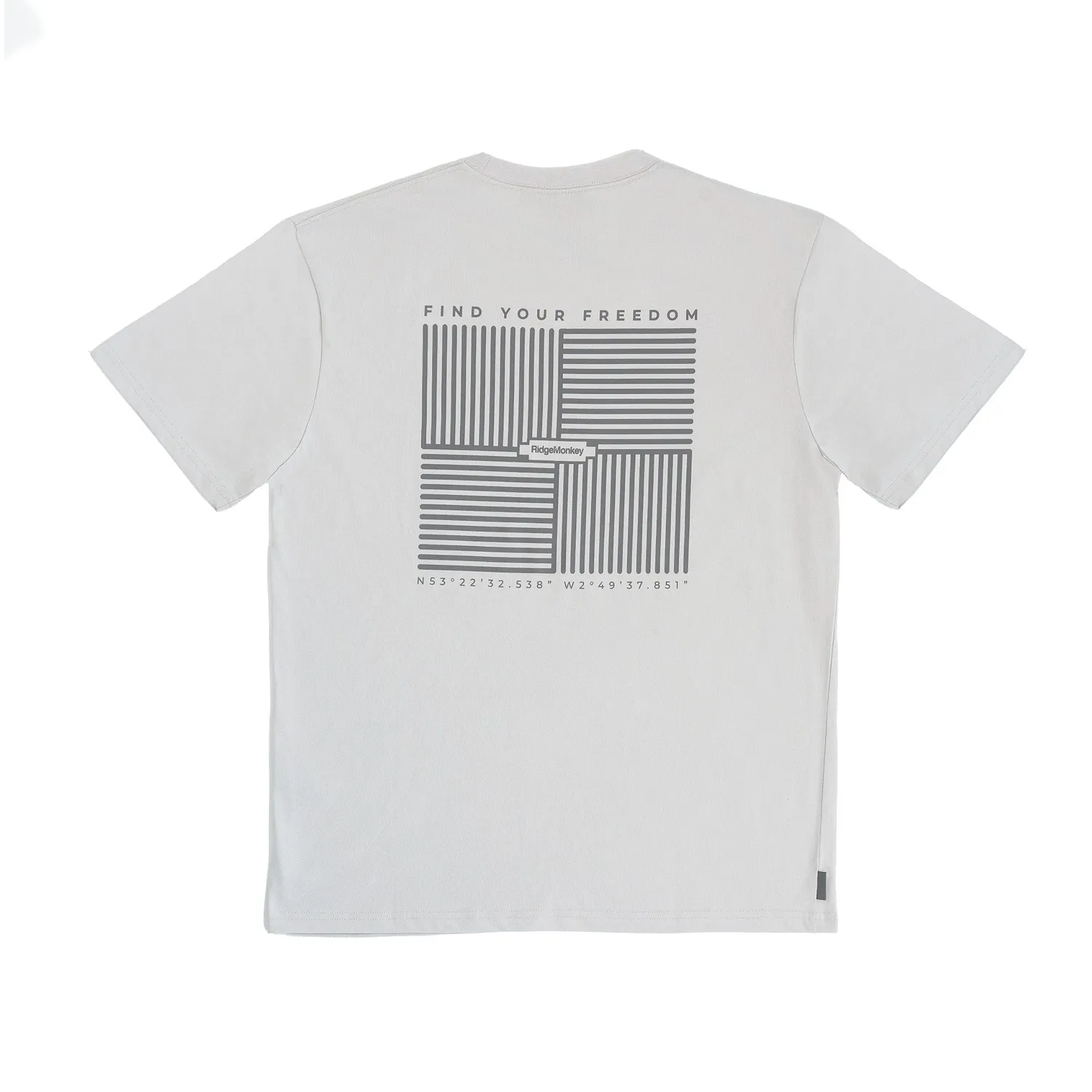 Ridgemonkey Dispersion T-shirt dames leisteen katoen