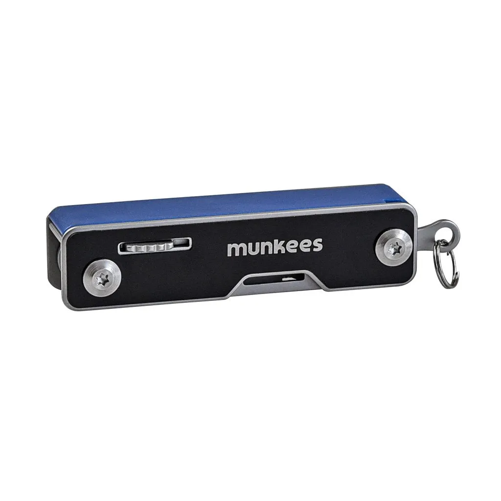 Munkees Lock zakmes 12 functies zwart 53 mm