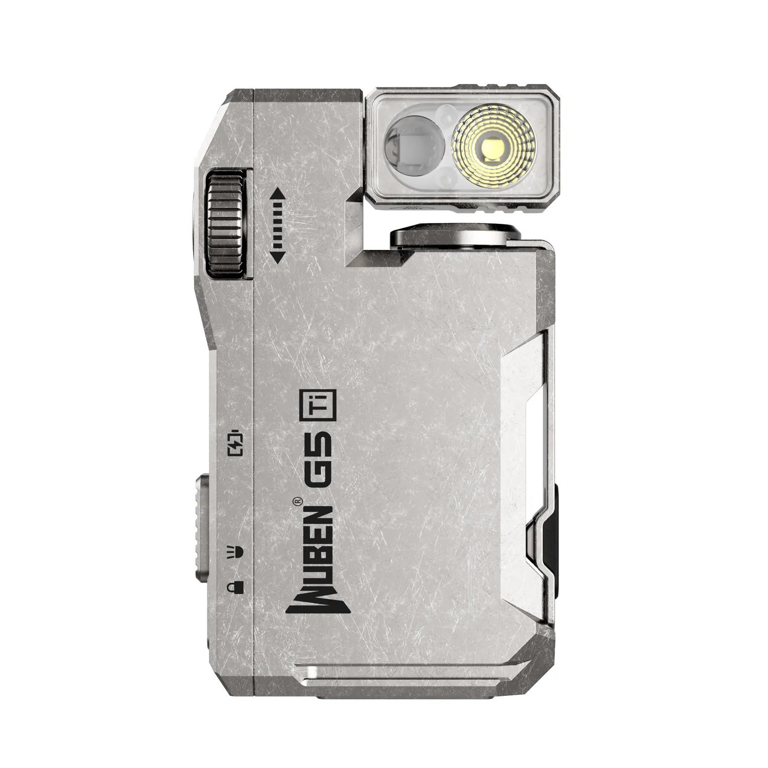 Wuben G5 Titanium zaklamp 400 lumen oplaadbaar