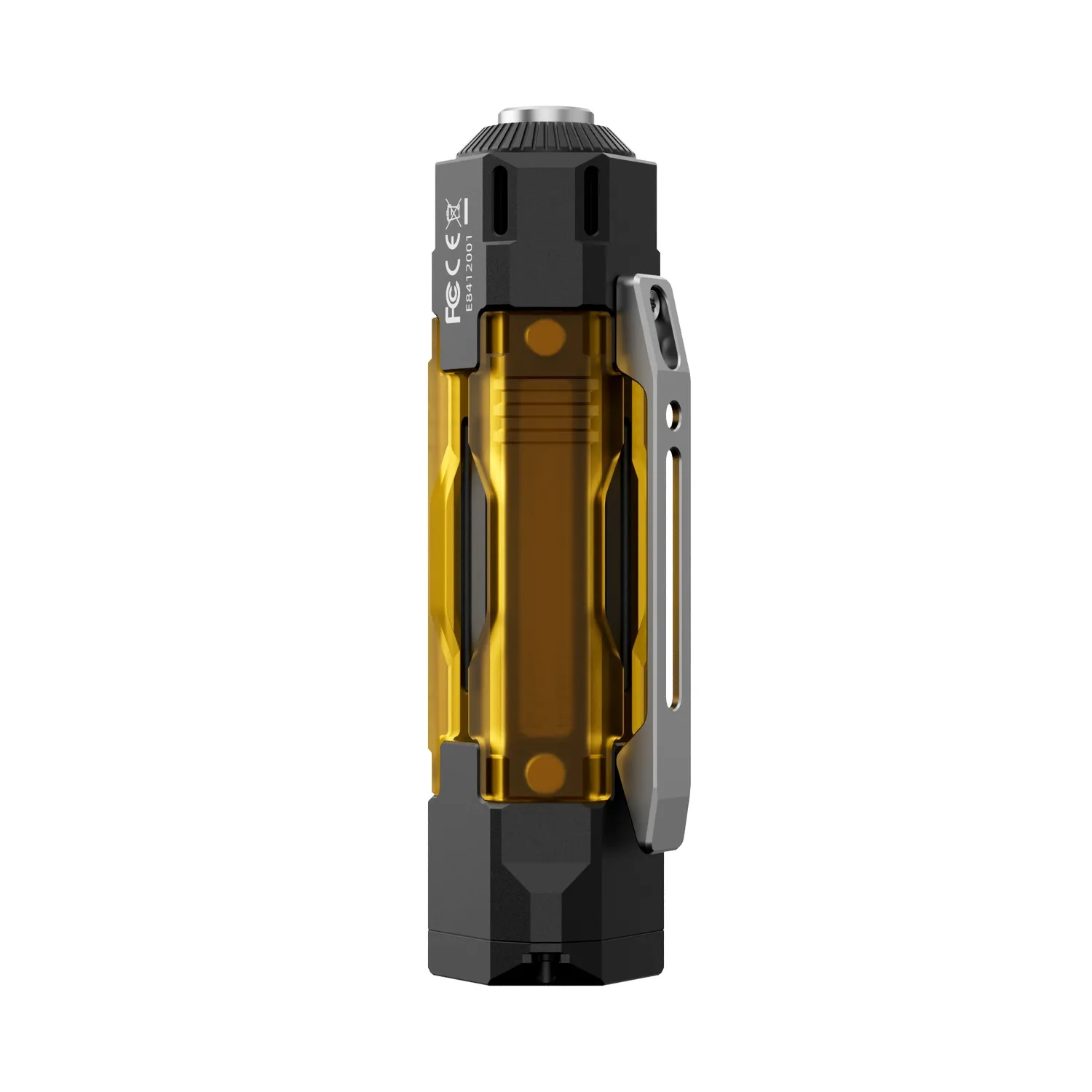 Wuben E8 EDC Zaklamp Zwart 1300 Lumen