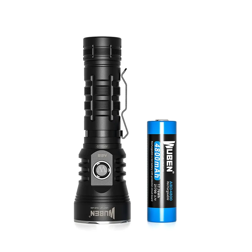 Wuben A22 zaklamp oplaadbaar 4500 lumen