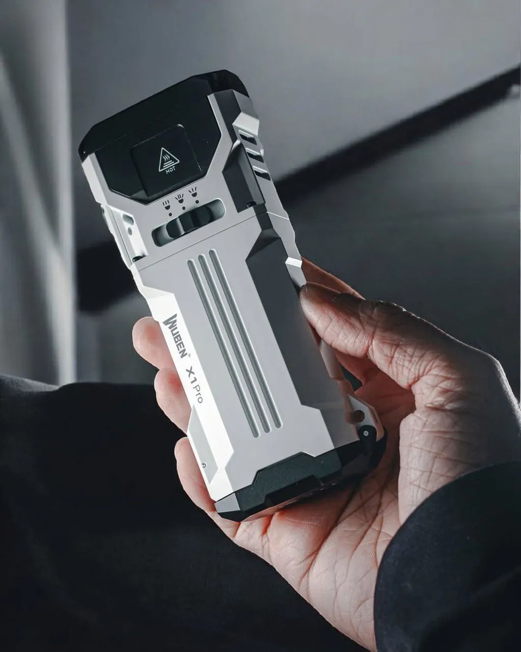 Wuben X1Pro EDC Zaklamp Zwart 12300 Lumen