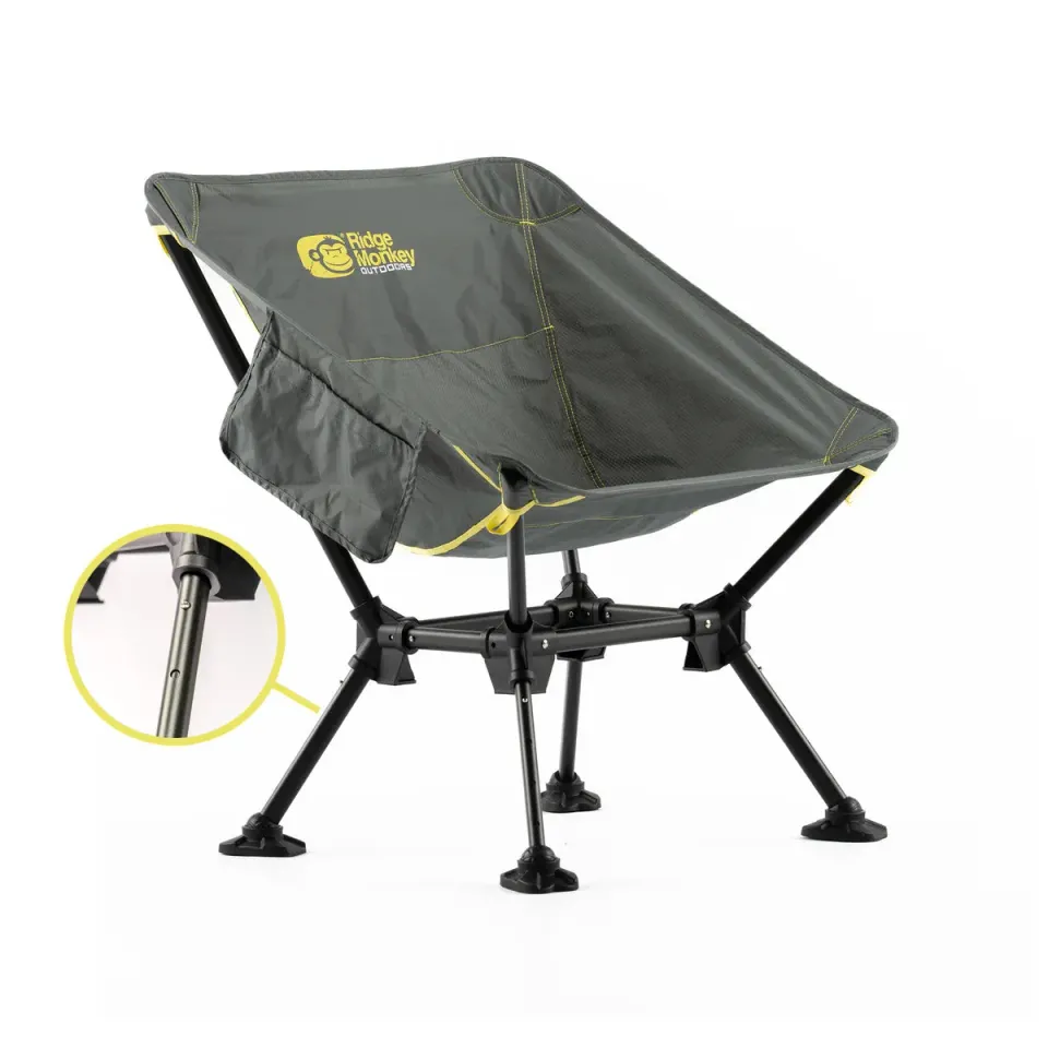Ridgemonkey Alta Low Back campingstoel lichtgewicht laag
