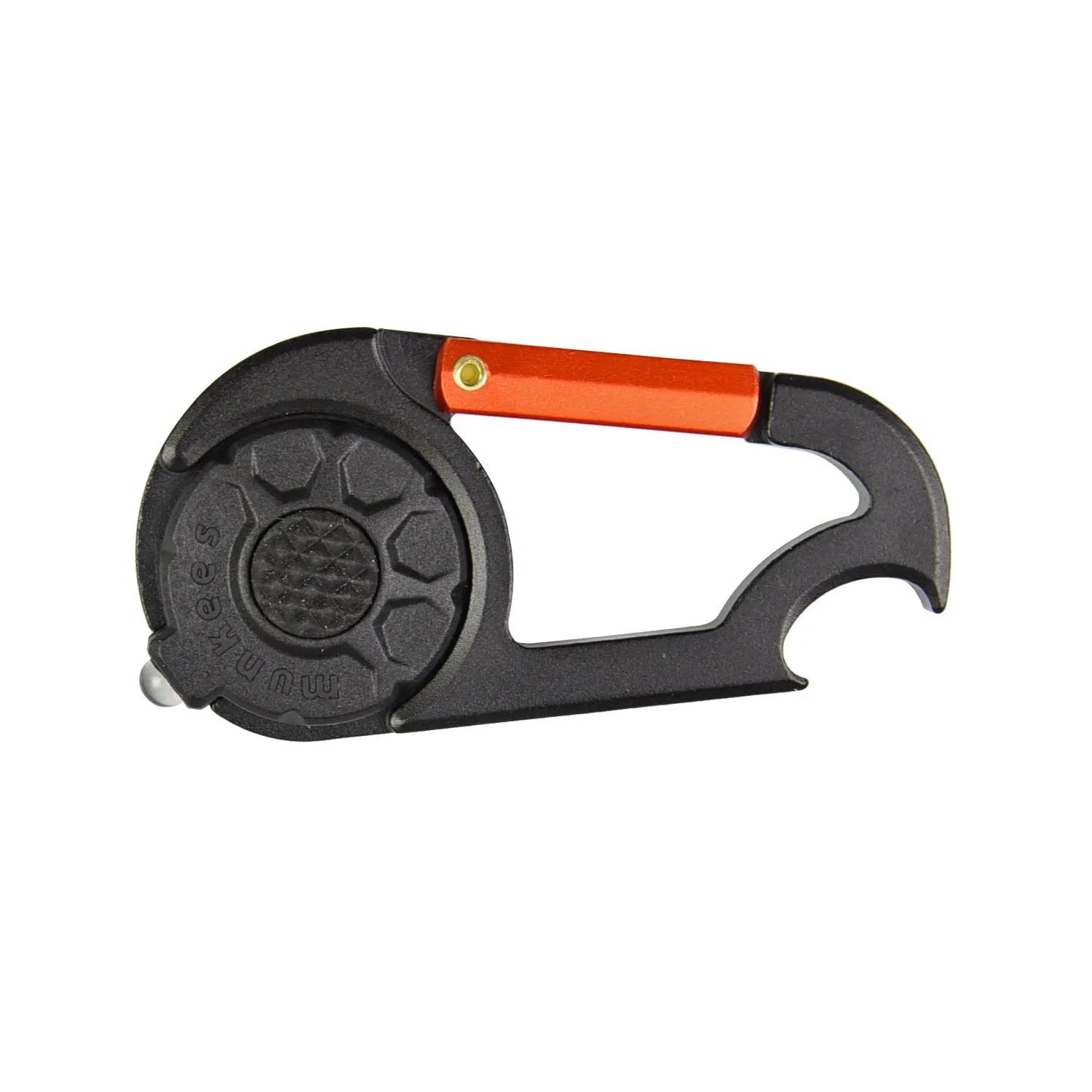 Munkees karabiner met LED en flessenopener zakformaat