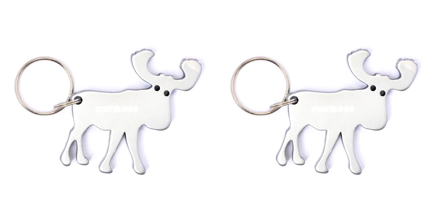 Munkees Eland Sleutelhanger Flesopener Aluminium
