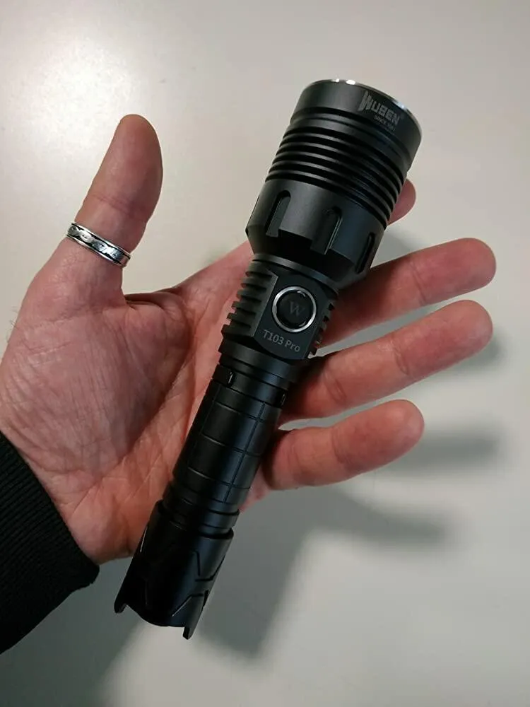 Wuben T103 Pro tactische zaklamp Zwart 1280 lumen