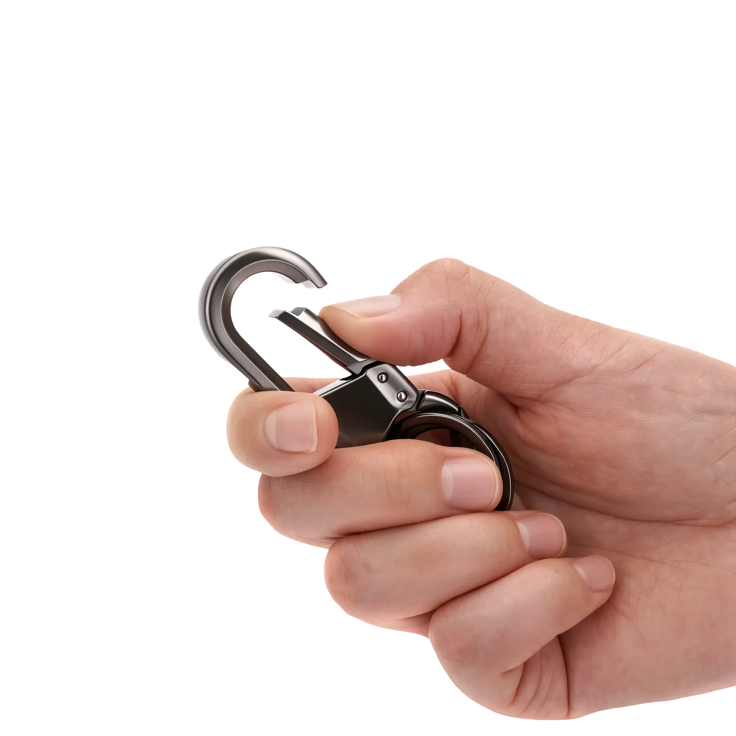 Munkees Double karabijn aluminium dubbelzijdig