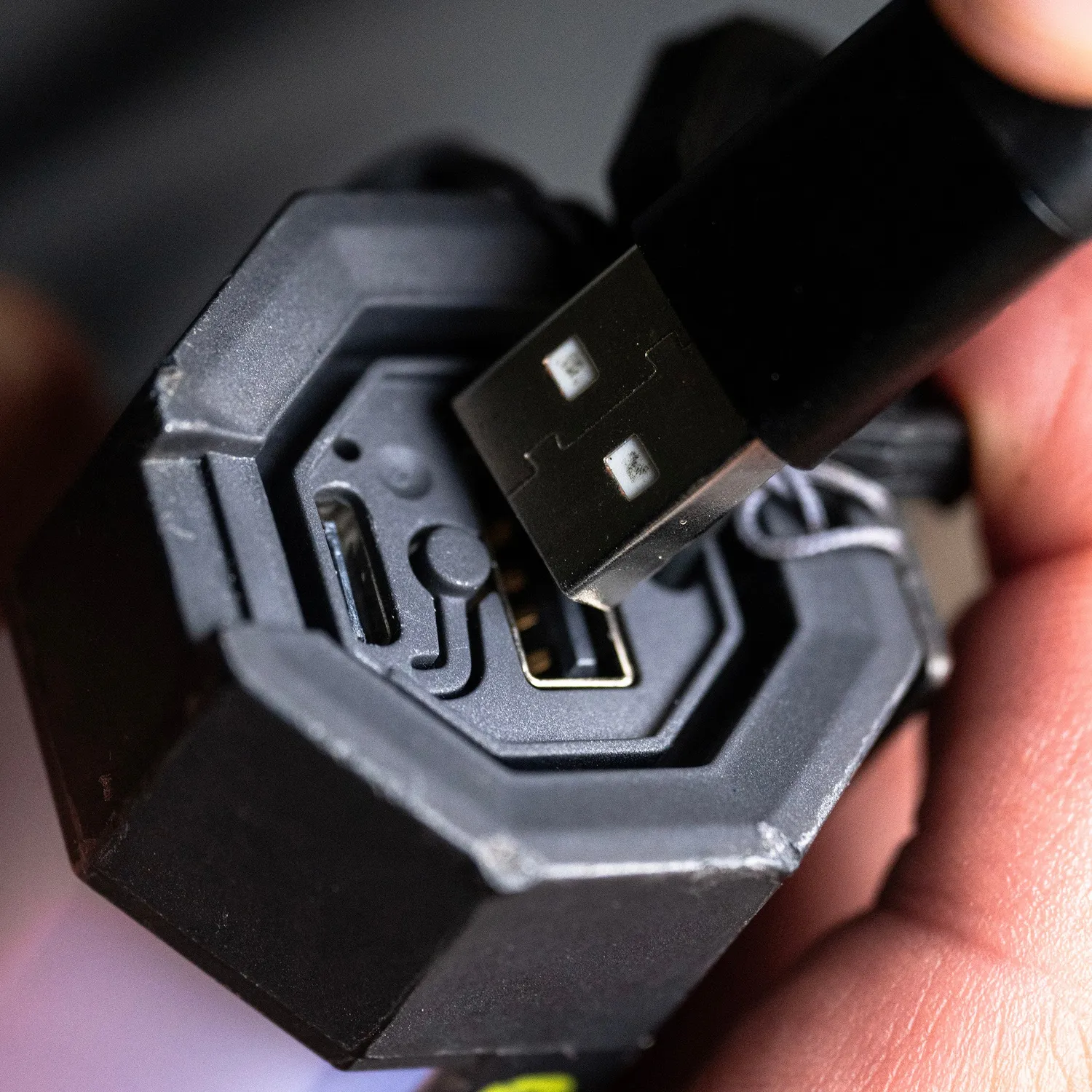 RidgeMonkey Vault Multi-Out Kabel 1m 3-in-1 gevlochten