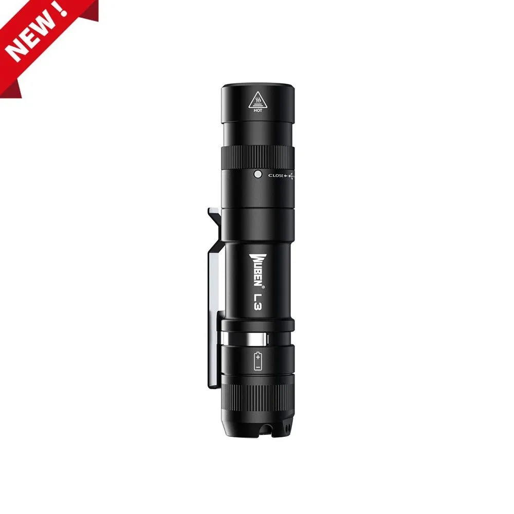 Wuben L3 EDC Zaklamp Groen 3000 Lumen