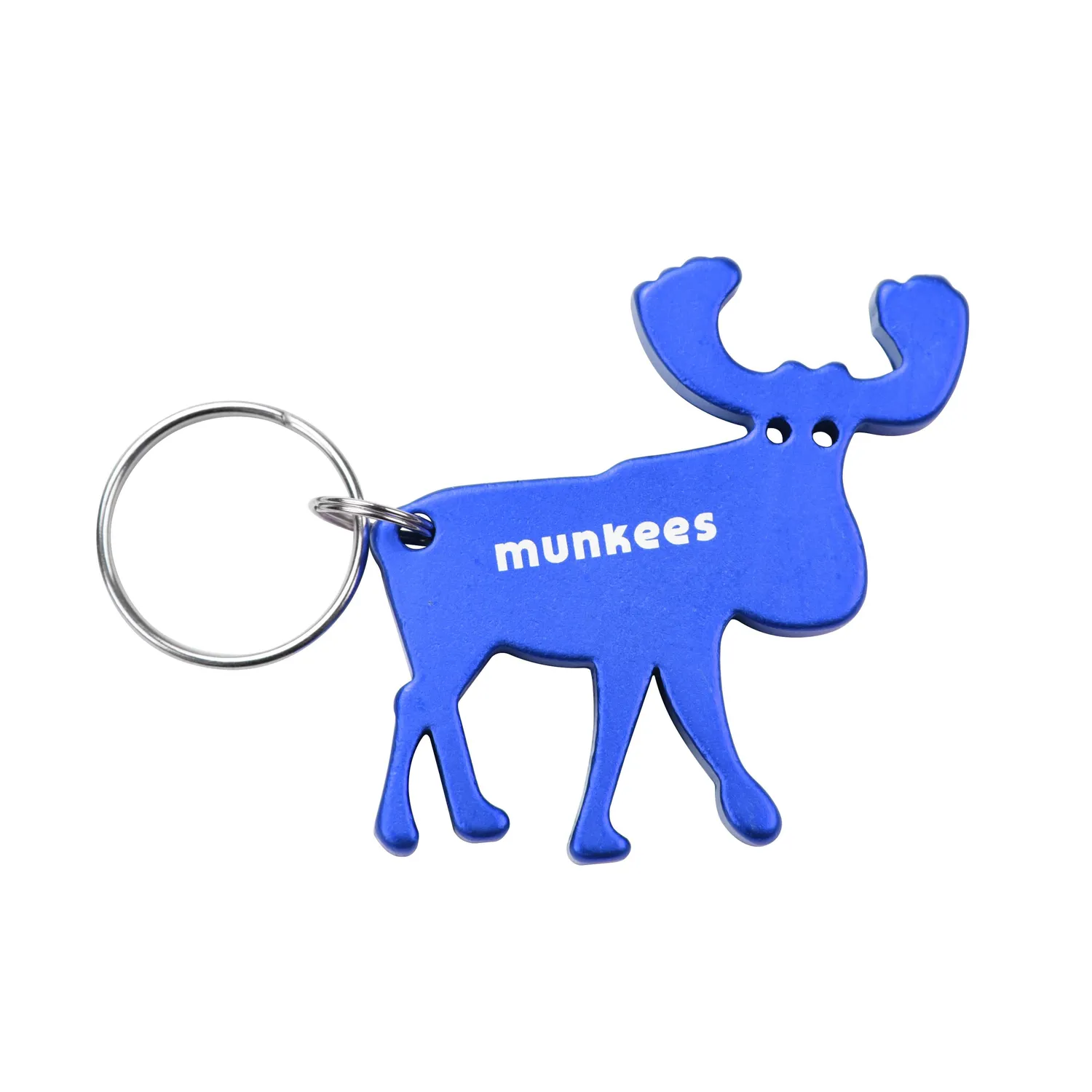 Munkees Flesopener Eland Sleutelhanger Aluminium