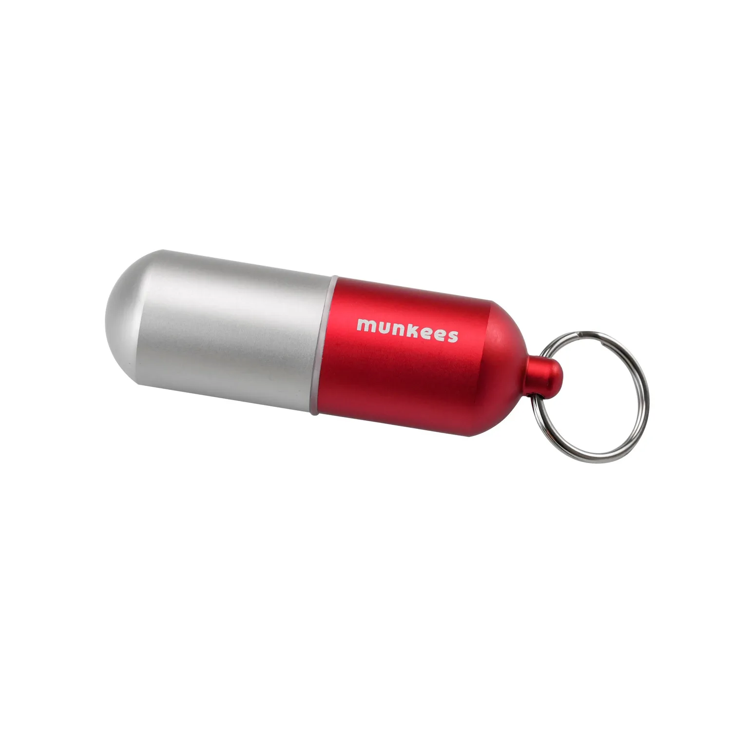 Munkees waterdichte capsule L aluminium 25x88 mm