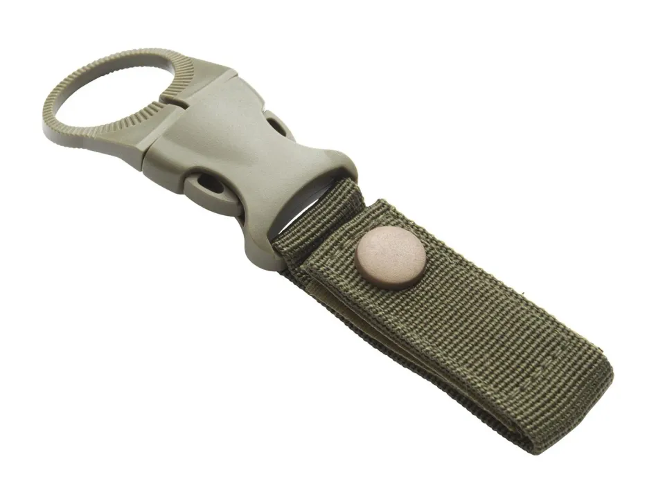 Munkees Flessenhouder Sleutelhanger Groen Nylon