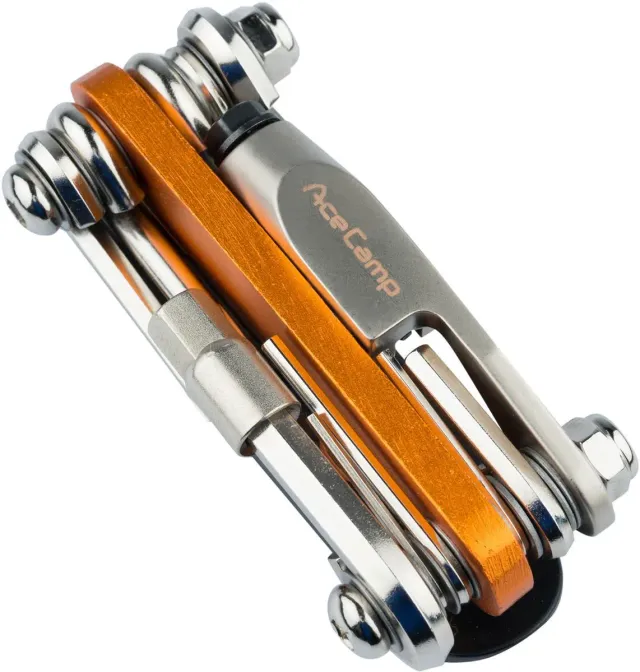 AceCamp All-in-One Bike fietstool 14-in-1 multitool