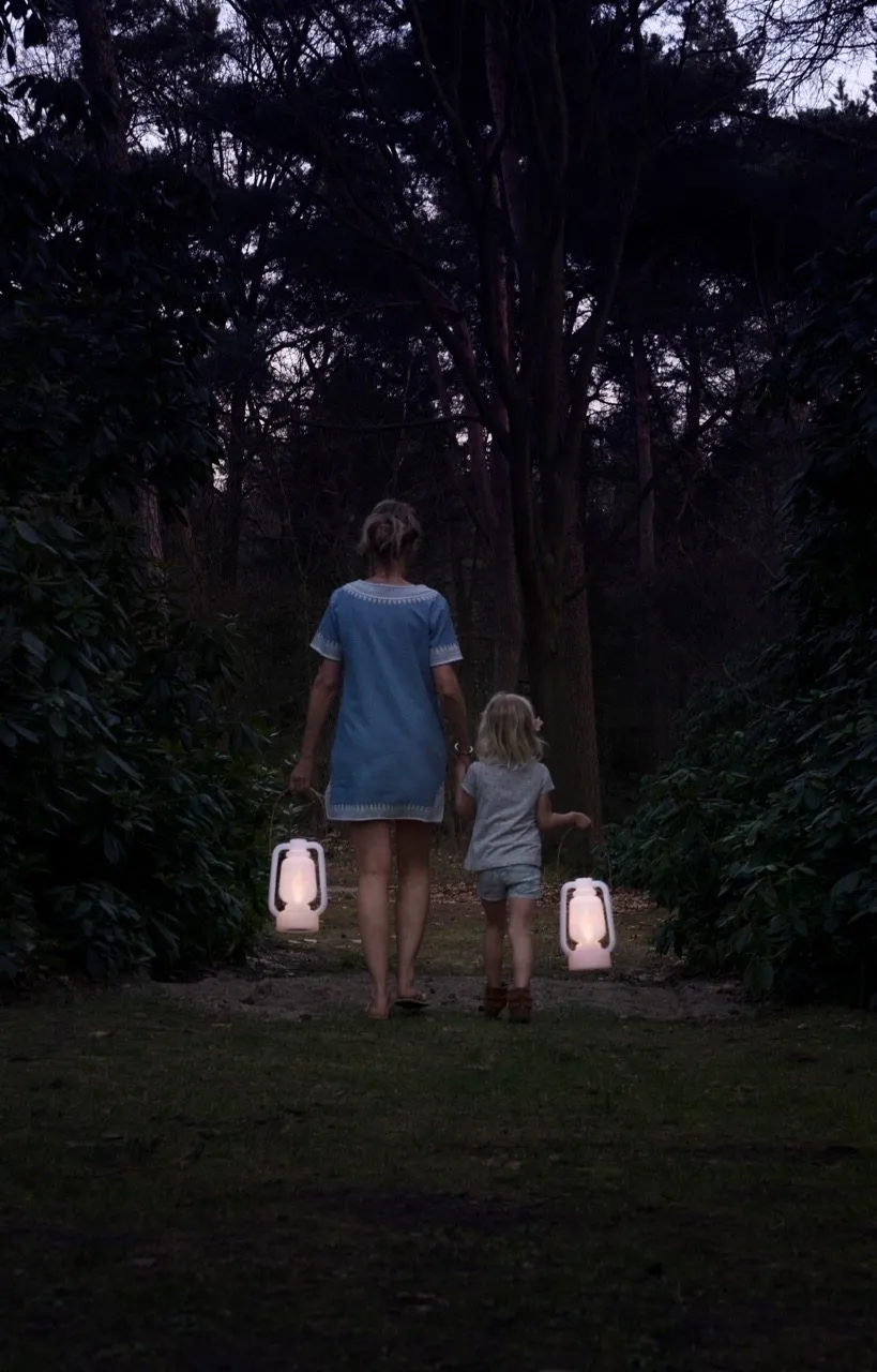 Caravanity Storm outdoorlamp oplaadbaar wit 30cm