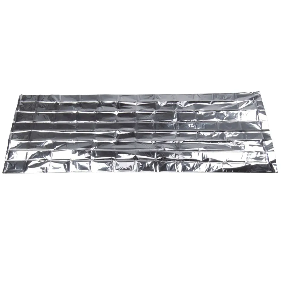 Munkees reddingsdeken zilver 210x130 warmtereflecterend