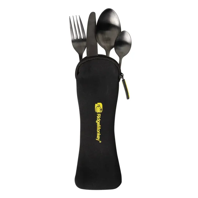 Ridgemonkey DLX Cutlery Set bestekset single krasvast