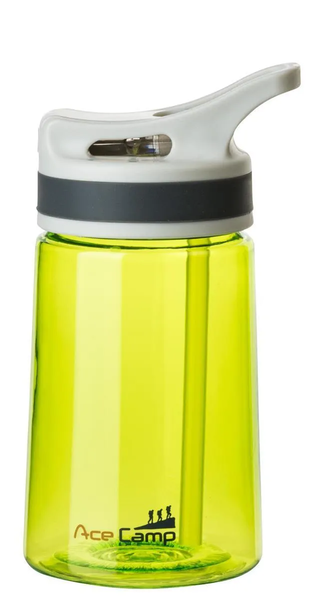 AceCamp Tritan Drinkfles 350 ml groen met rietje smaakneutraal