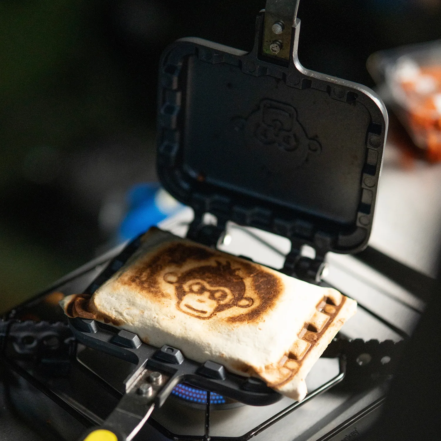RidgeMonkey CrimPanZee tosti-ijzer met krimprand