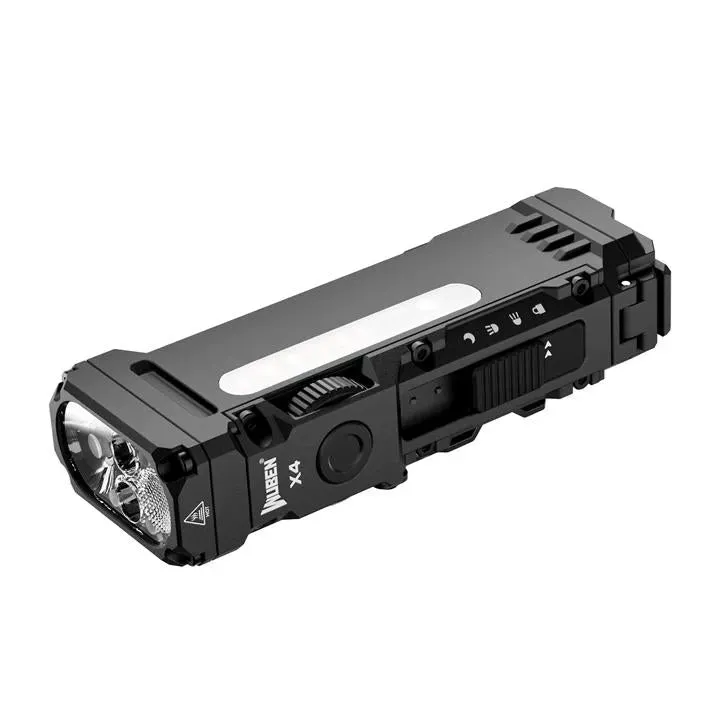 Wuben X4 zaklamp 1500 lumen EDC tactical