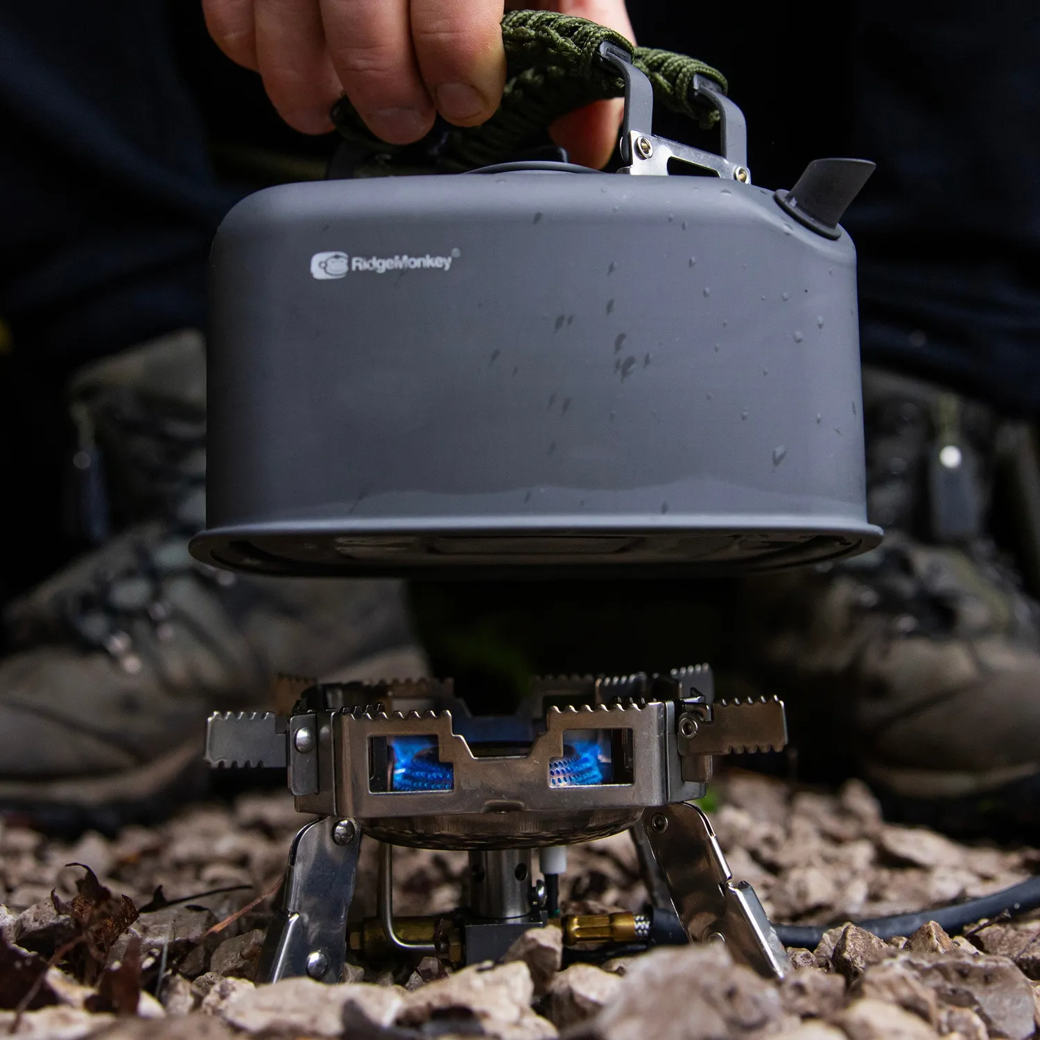 RidgeMonkey Quad Stove Pro gasbrander 2700W