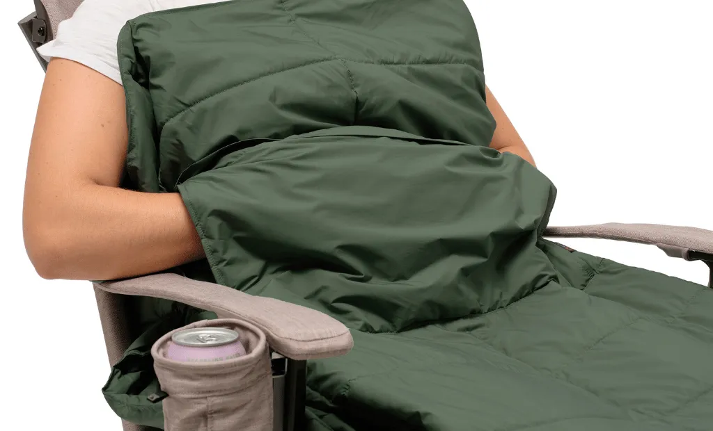 Hest Nest Blanket kampeerdeken synthetisch cilantro