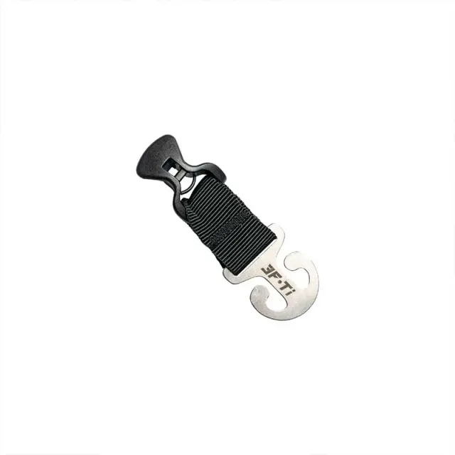 3F UL Gear Lanshan Pro voortenthaak titanium 4g