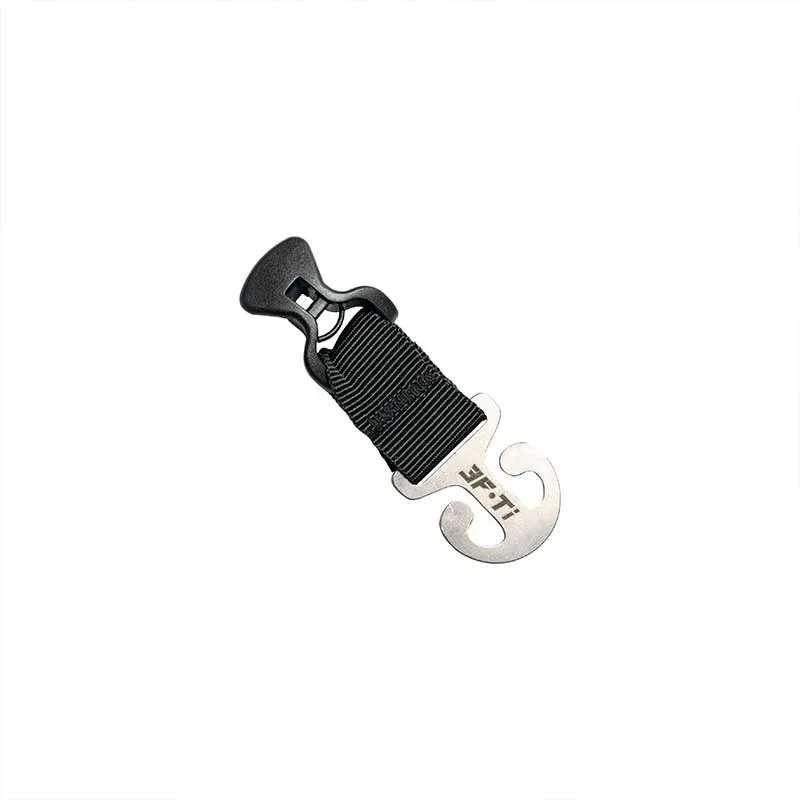 3F UL Gear Lanshan Pro voortenthaak titanium 4g