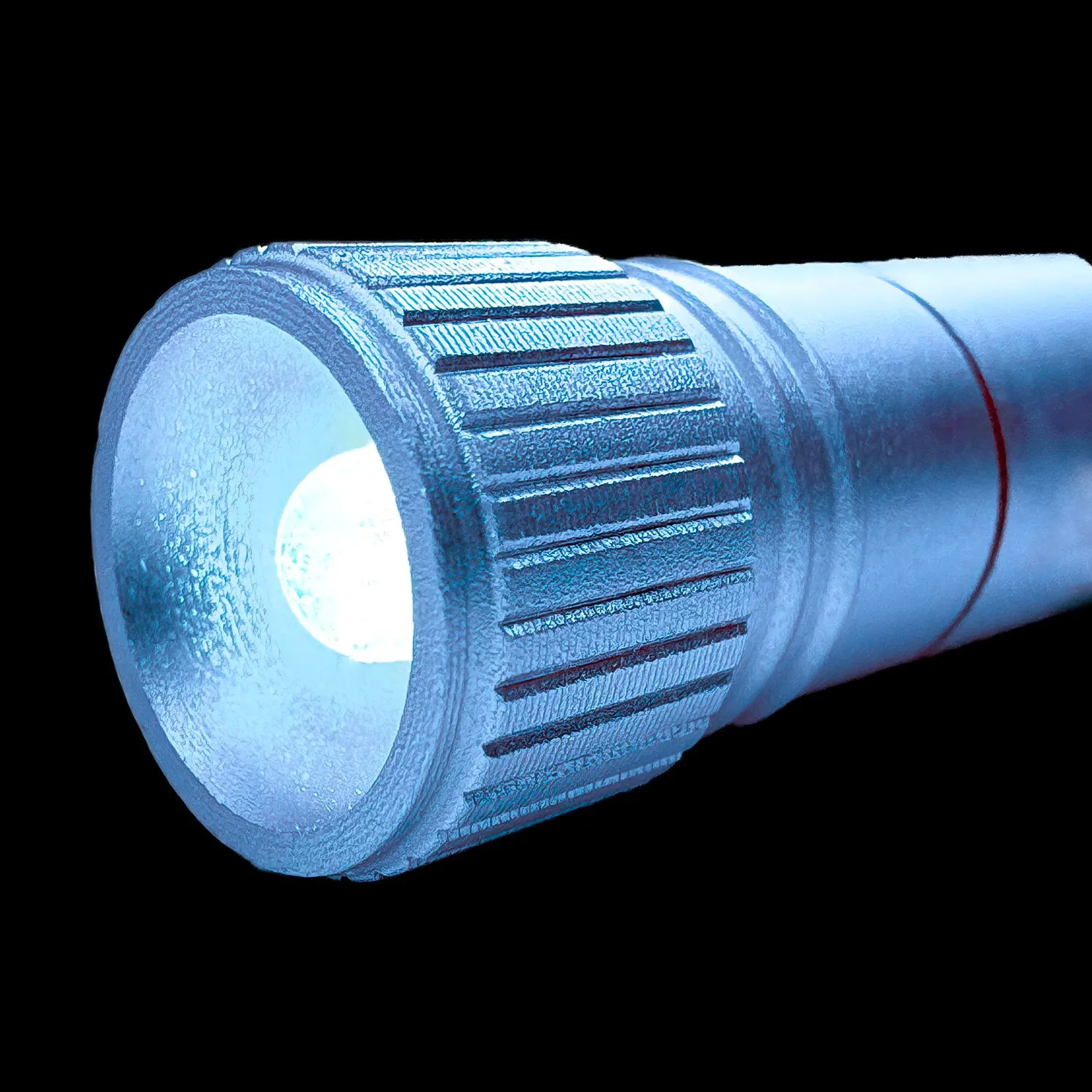 Munkees Hart mini zaklamp karabijn blauw