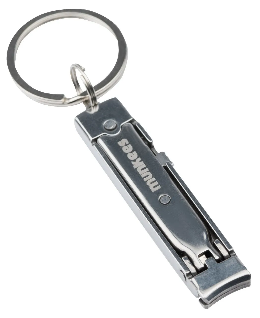 Munkees ultradunne mini nagelknipper sleutelhanger