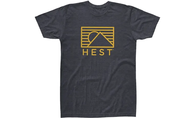 Hest Logo Tee t-shirt katoenmix unisex