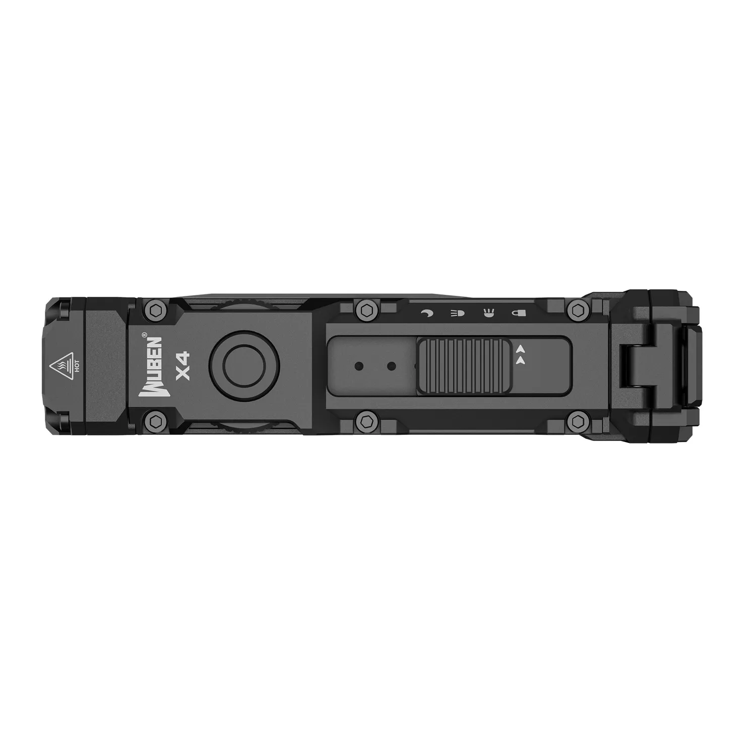 Wuben X4 zaklamp 1500 lumen EDC tactical