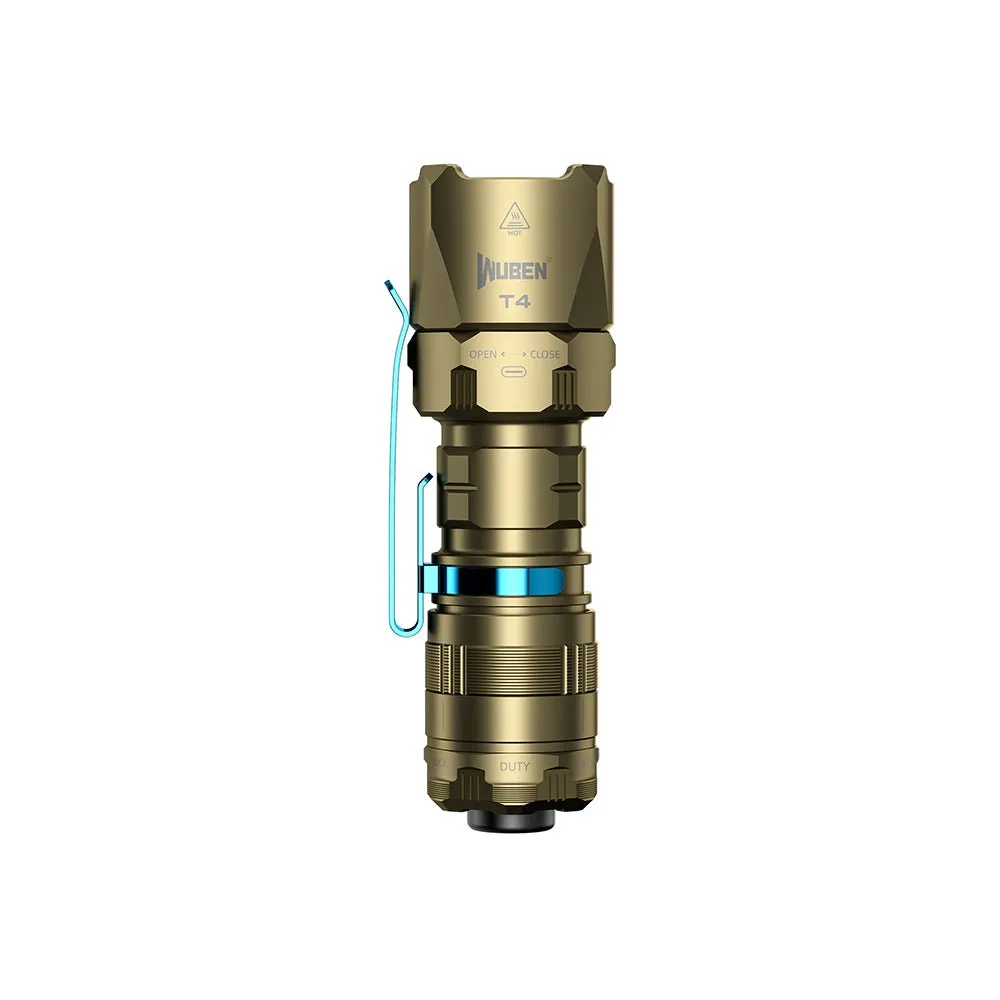 Wuben T4 zaklamp 850 lumen 401 meter tactisch