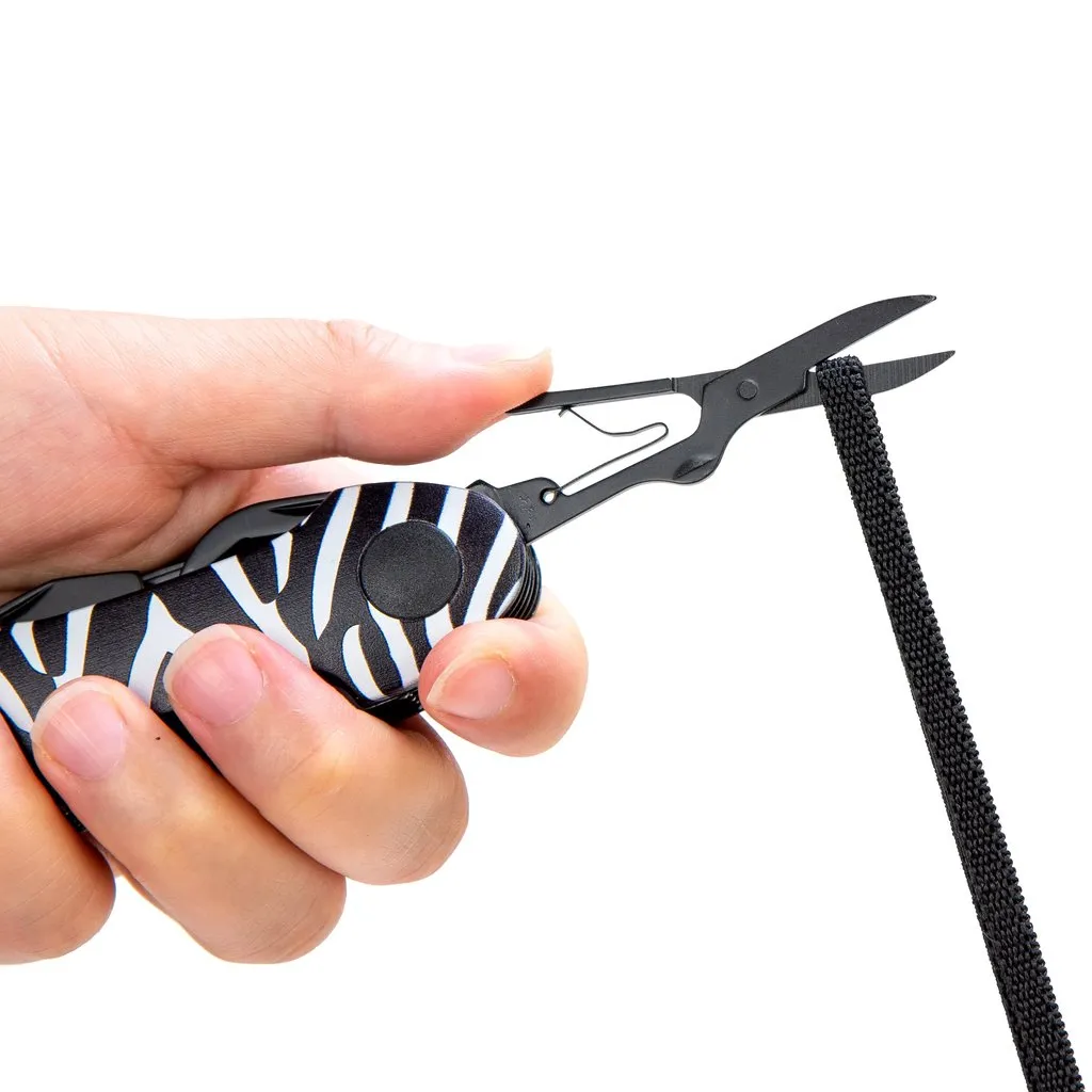 Munkees Zebra zakmes 15 functies multitool RVS