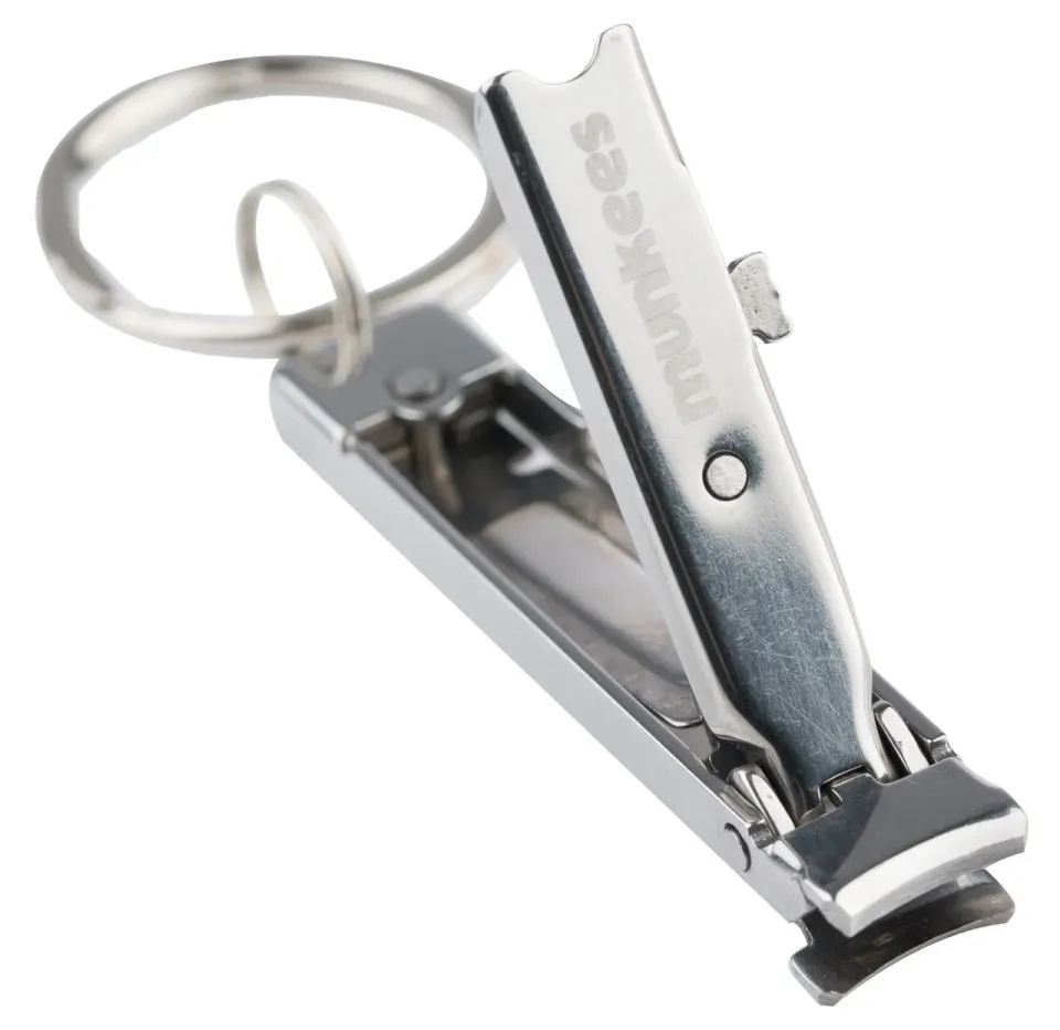 Munkees ultradunne mini nagelknipper sleutelhanger