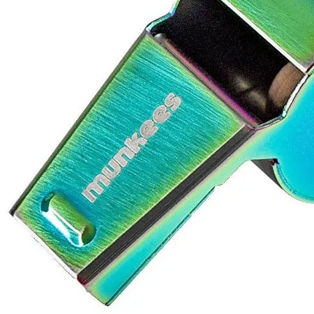 Munkees TRILL signaalfluitje aluminium met ring