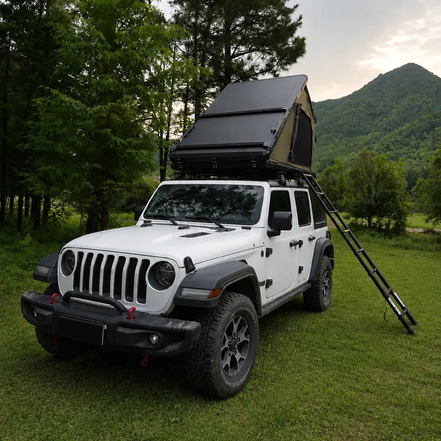 Naturnest Polaris 2 daktent 210x132 airco-aansluiting