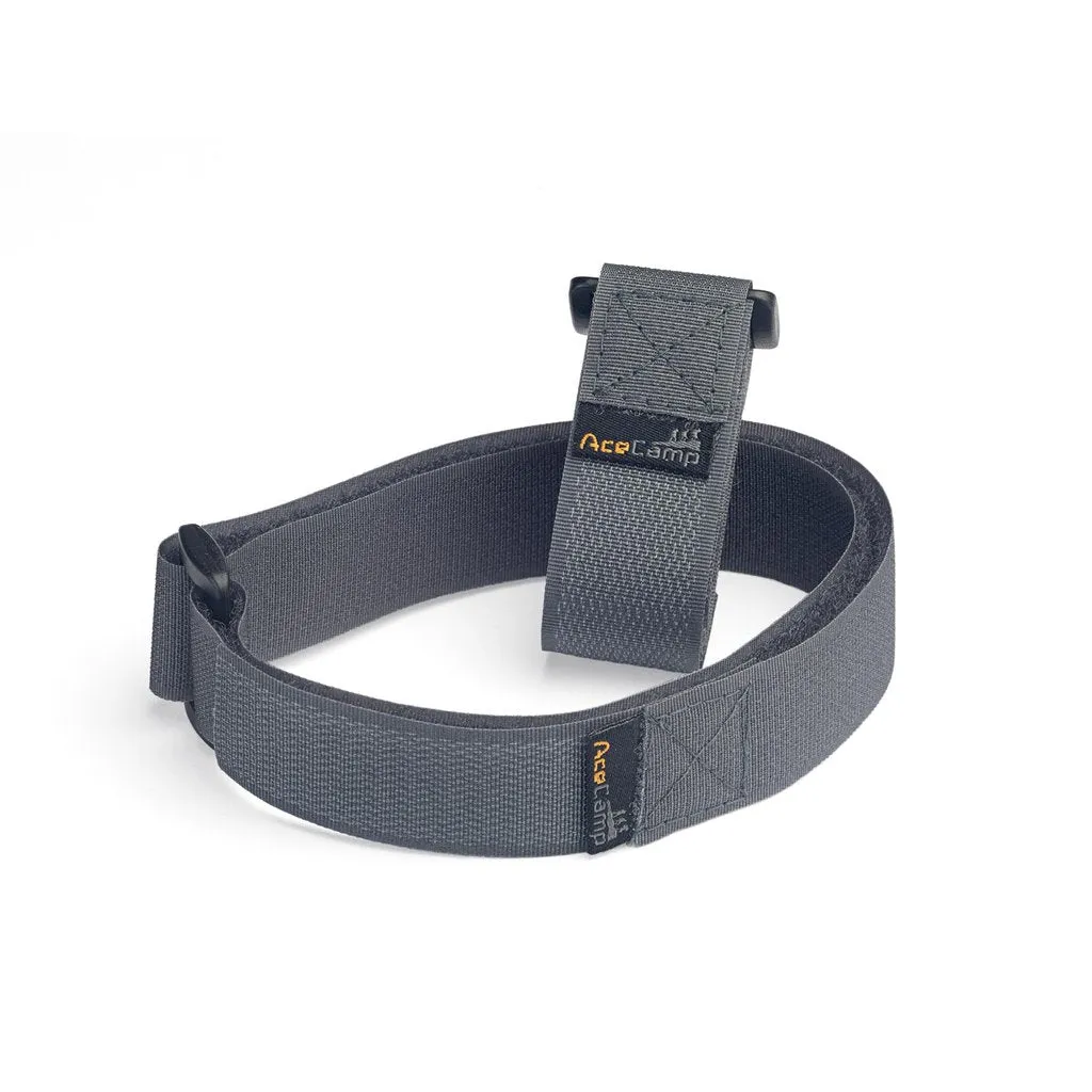 AceCamp Klittenband Spanband 60cm Grijs 2-pack