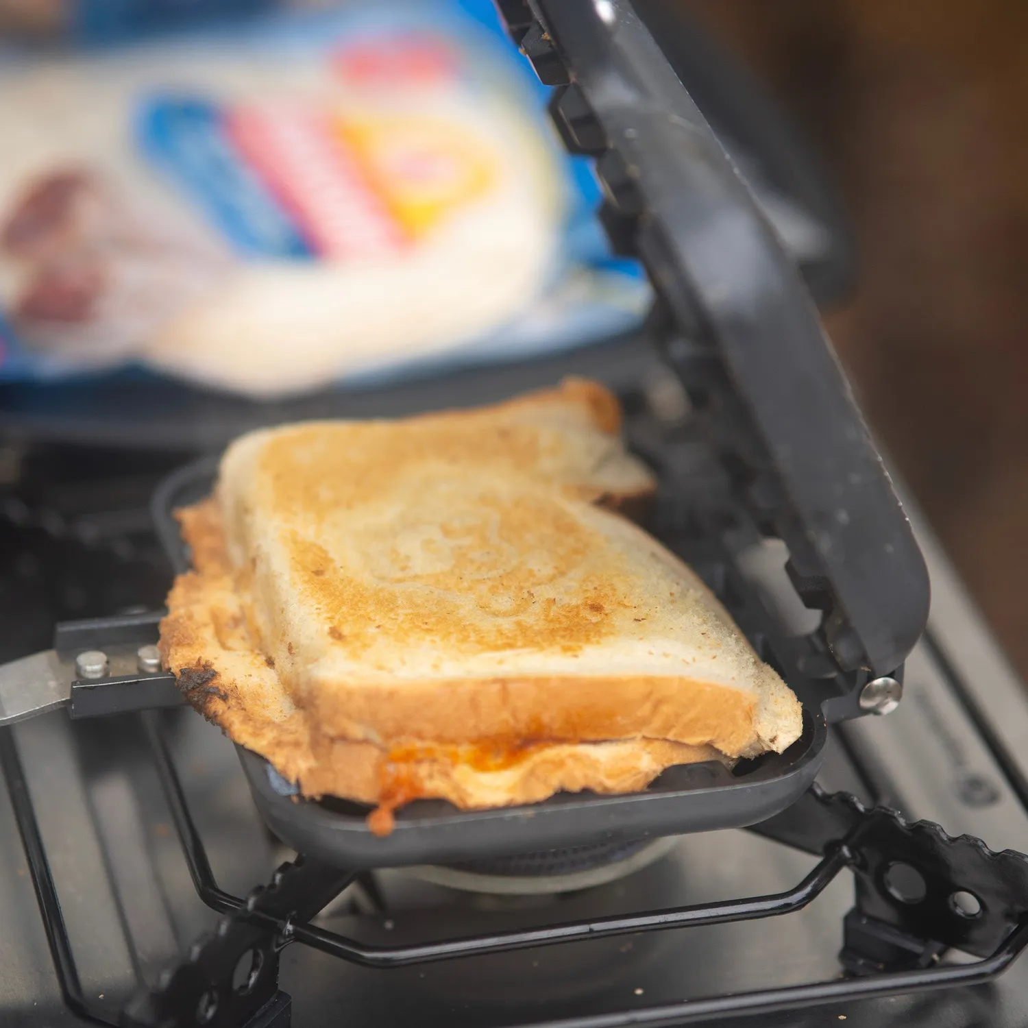 RidgeMonkey CrimPanZee tosti-ijzer met krimprand