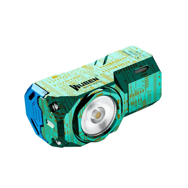 Wuben Lightok X0 zaklamp titanium cracked glaze 1100 lumen