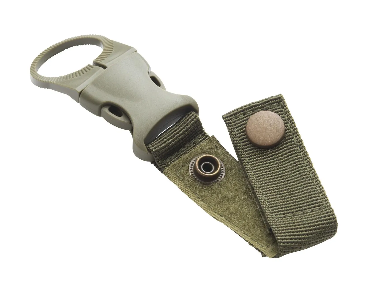 Munkees flessenhouder sleutelhanger groen nylon