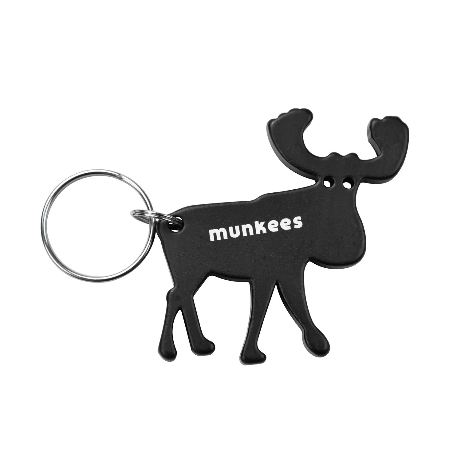 Munkees Flesopener Eland Sleutelhanger Aluminium