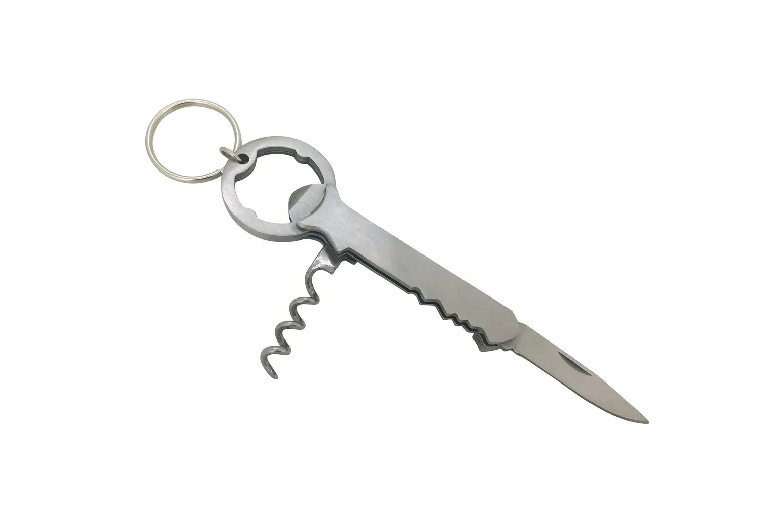 Munkees 3-in-1 kurkentrekker RVS flesopener mes