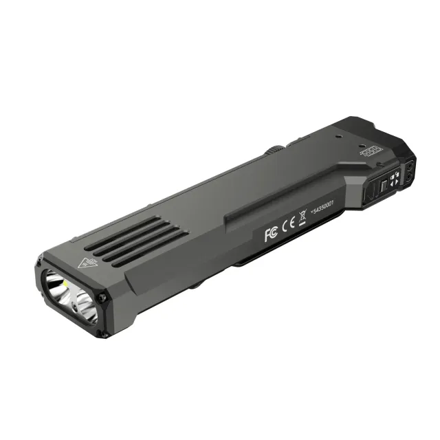 Wuben X5 3-in-1 zaklamp 1300 lumen grijs