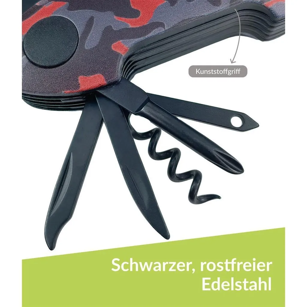 Munkees Rottarn 15-in-1 zakmes camouflage