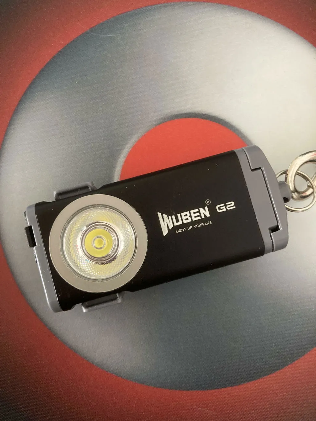 Wuben G2 mini zaklamp 500 lumen blauw sleutelhanger