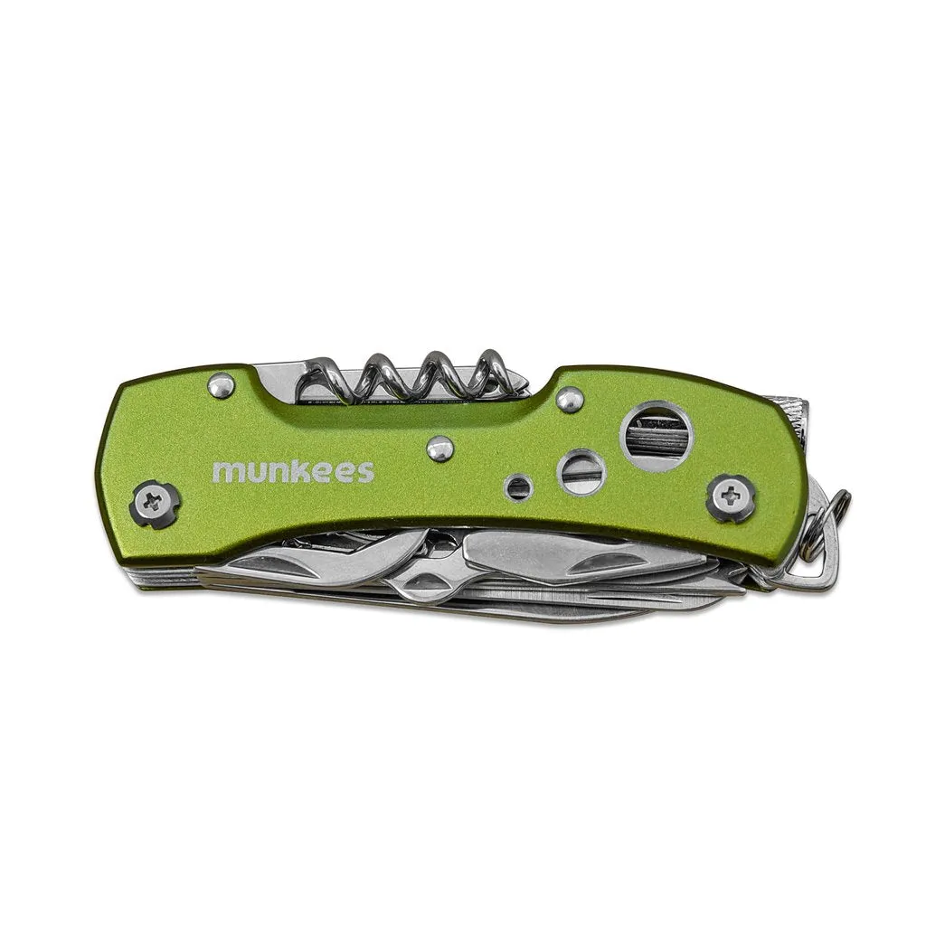 Munkees LED Zakmes 15-in-1 Groen