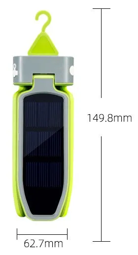 AceCamp Surya solarlamp opvouwbaar USB groen