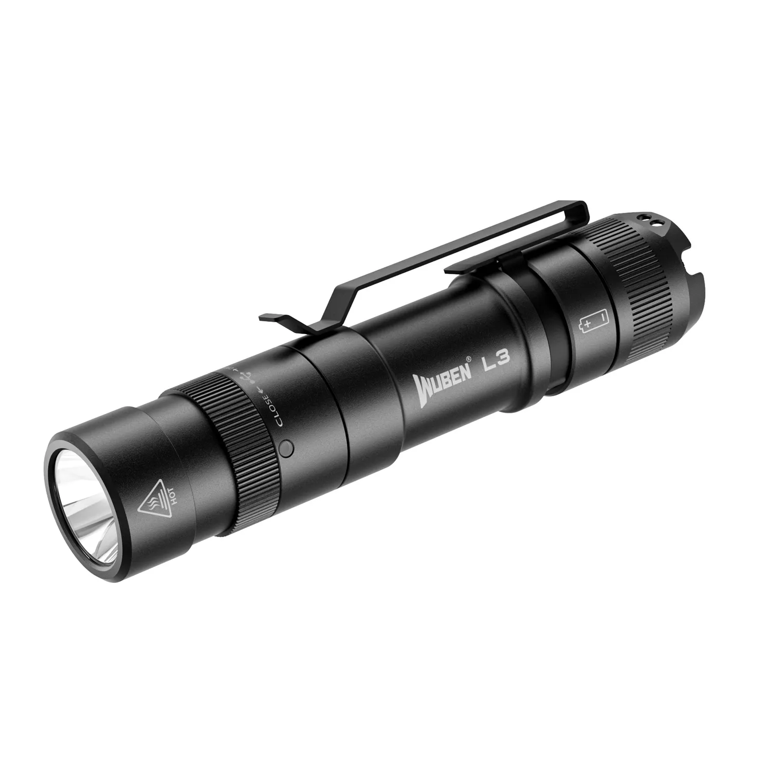 Wuben L3 EDC Zaklamp Groen 3000 Lumen